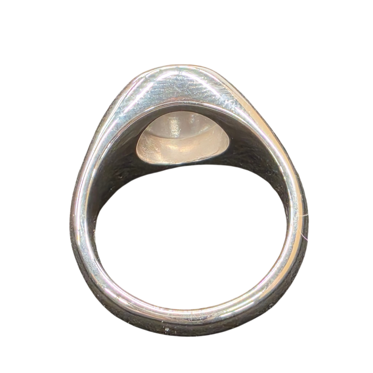 TOMWOOD sterling silver ring with a Grey Moonstone
