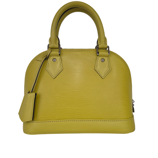 Louis Vuitton 2WayBag Epi M40981 Rank (A) Yellow SN1194 Alma