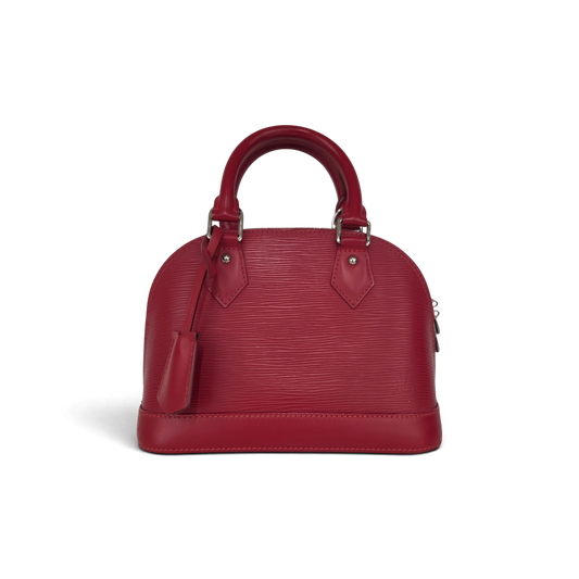 LOUIS VUITTON 2WAY Bag Epi M41160 Rank (A) Red MI1113 Alma PM