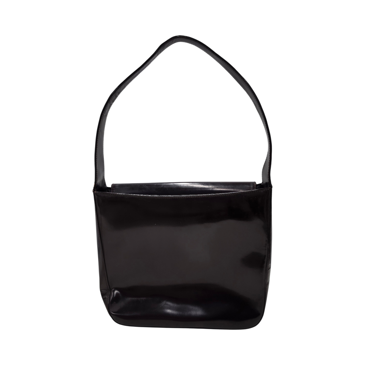 GUCCI Handbag  000.1046.0506 Rank (B) Dark Brown Damage