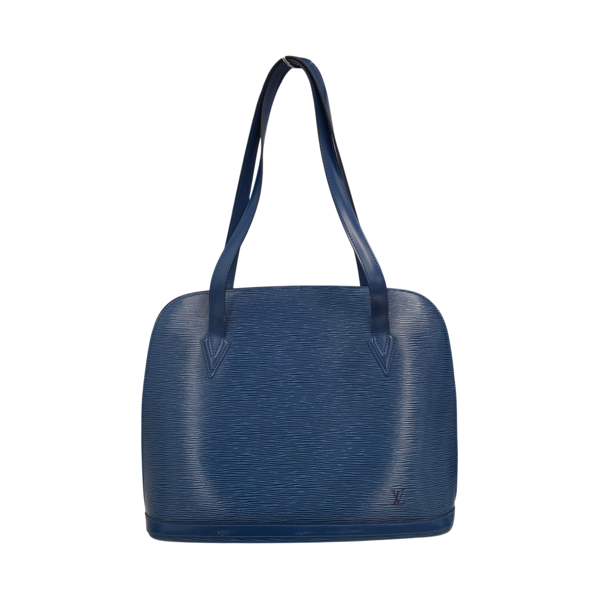 Louis Vuitton HandBag Epi M52285 Rank(B) Blue Scratch VI0936