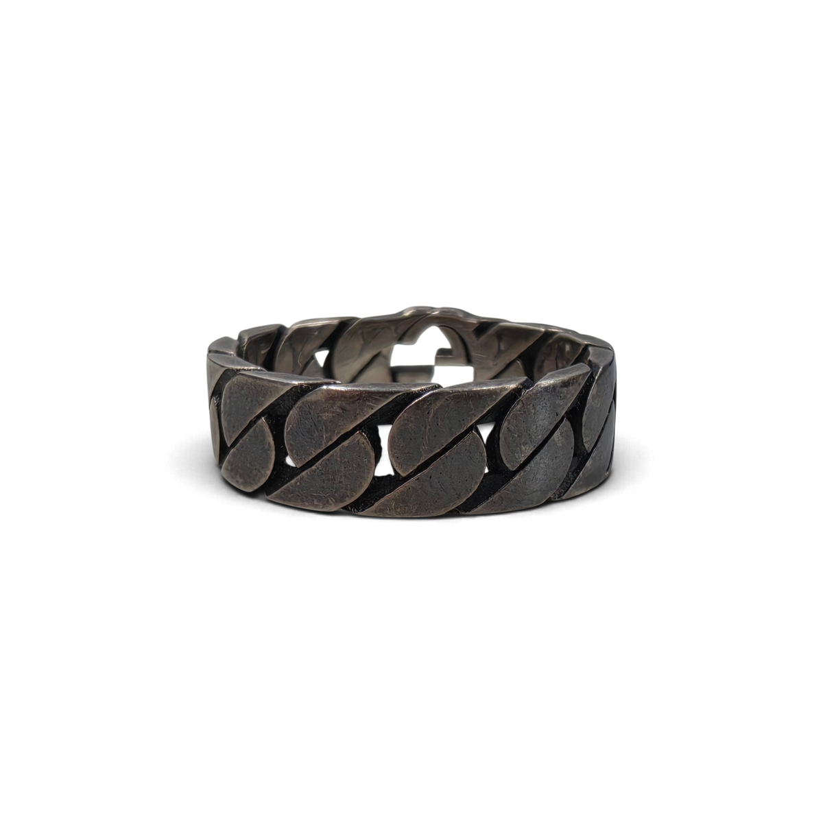 GUCCI sterling Silver inte Rank (B) Silver 16 Ag925 888VI