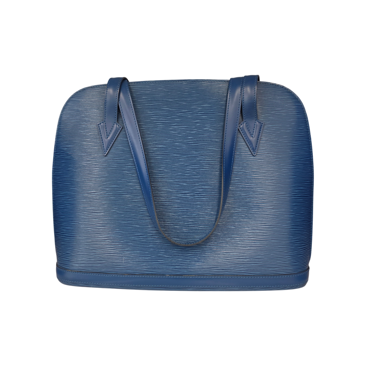 Louis Vuitton HandBag Epi M52285 Rank(B) Blue Scratch VI0936