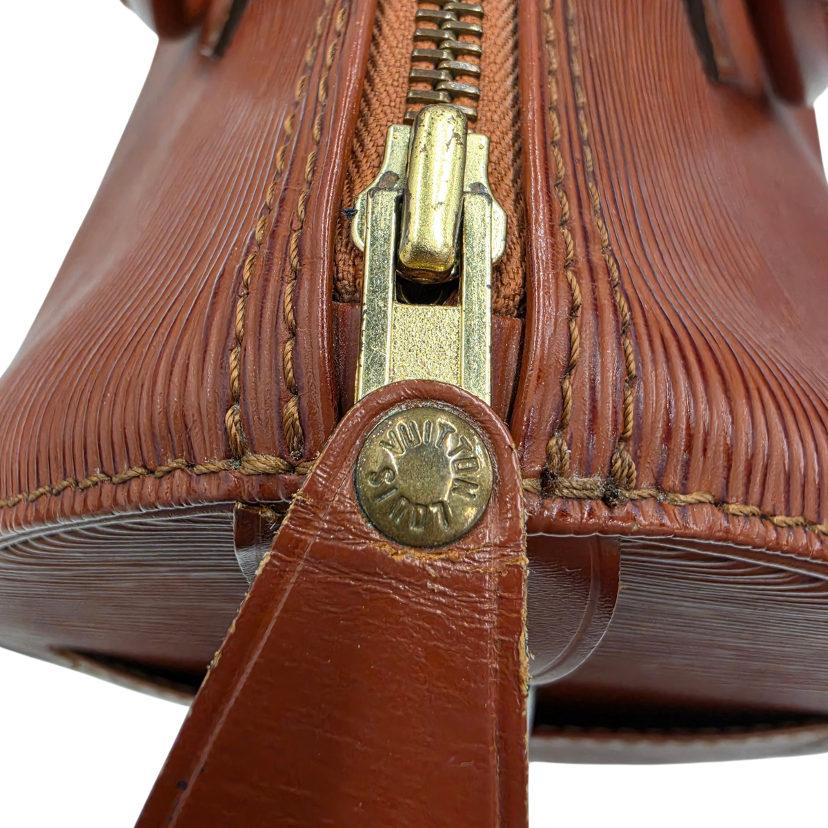Louis Vuitton Handbag Epi M43003 Rank (B) Brown Stain inside VI0913
