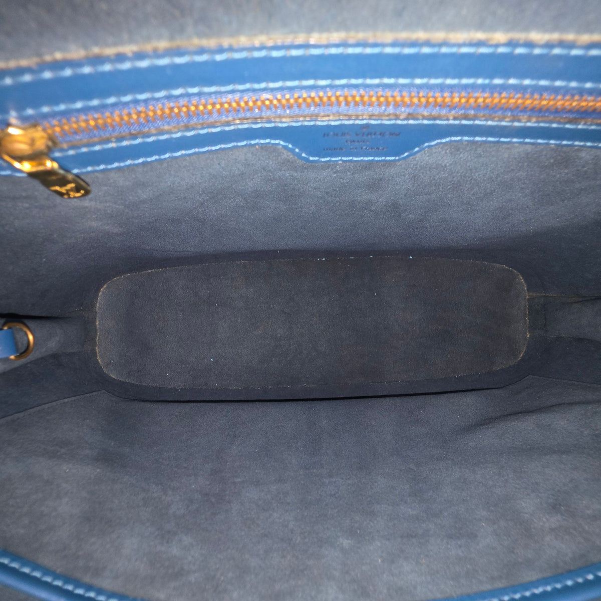 Louis Vuitton HandBag Epi M52285 Rank(B) Blue Scratch VI0936