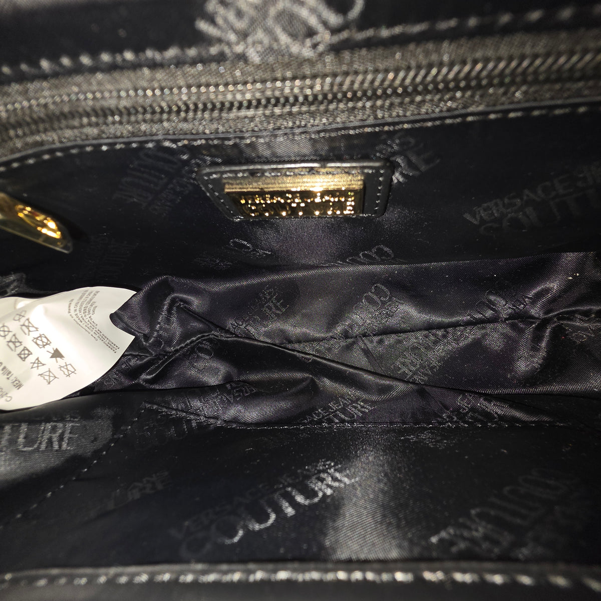 Versace Jeans Couture Handbag 714VABF4 Rank (B) Shocking Pink Damage