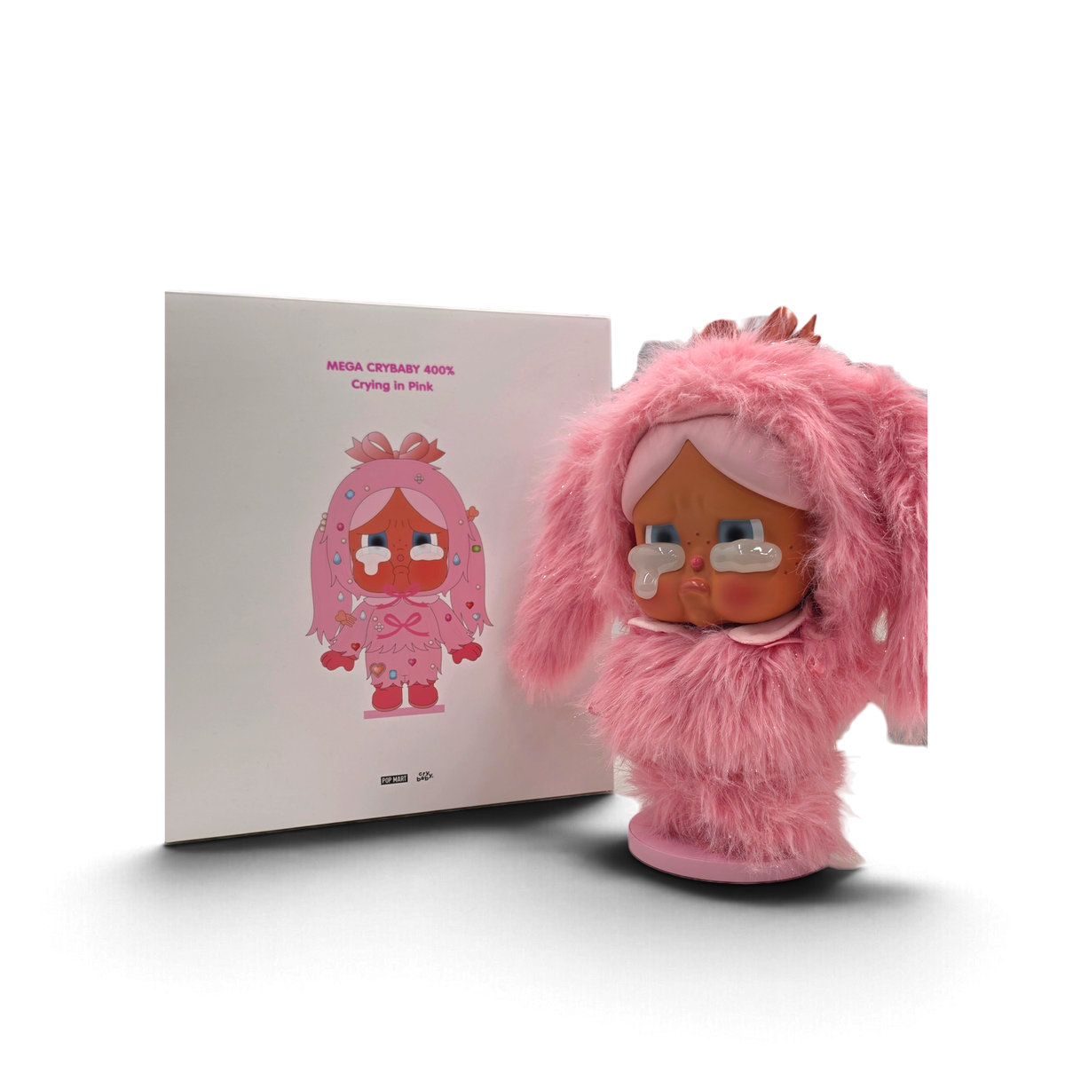 Figur POP MART Rank (AB) Mega CRYBABY 400% Crying in Pink