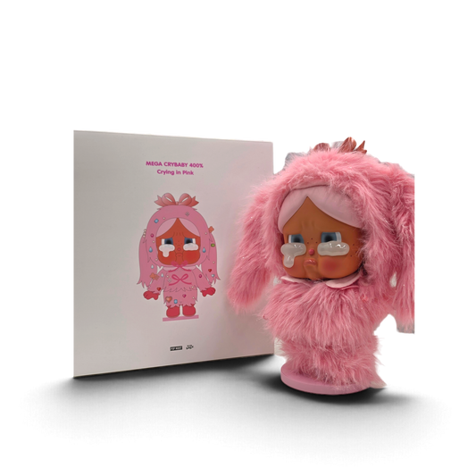 Figur POP MART Rank (AB) Mega CRYBABY 400% Crying in Pink