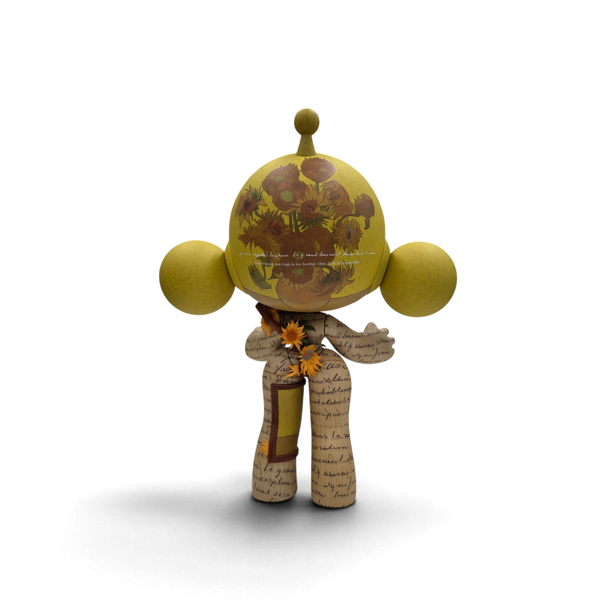 FIgure POP Mart Rank (AB) MEGA SKULLPANDA 400% Van Gogh Museum