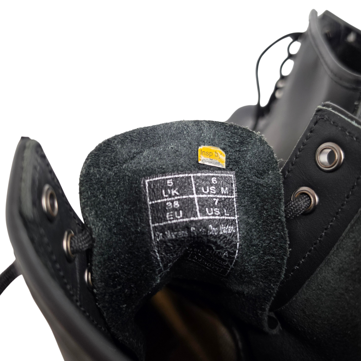 Dr. Martens Boots 5 UK Black Rank (B) Sratch 1460