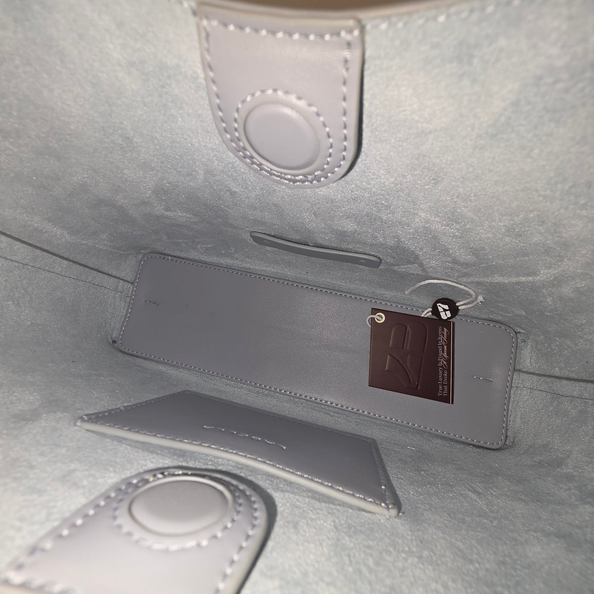 Labella Handbag Rank(A)  Light Gray