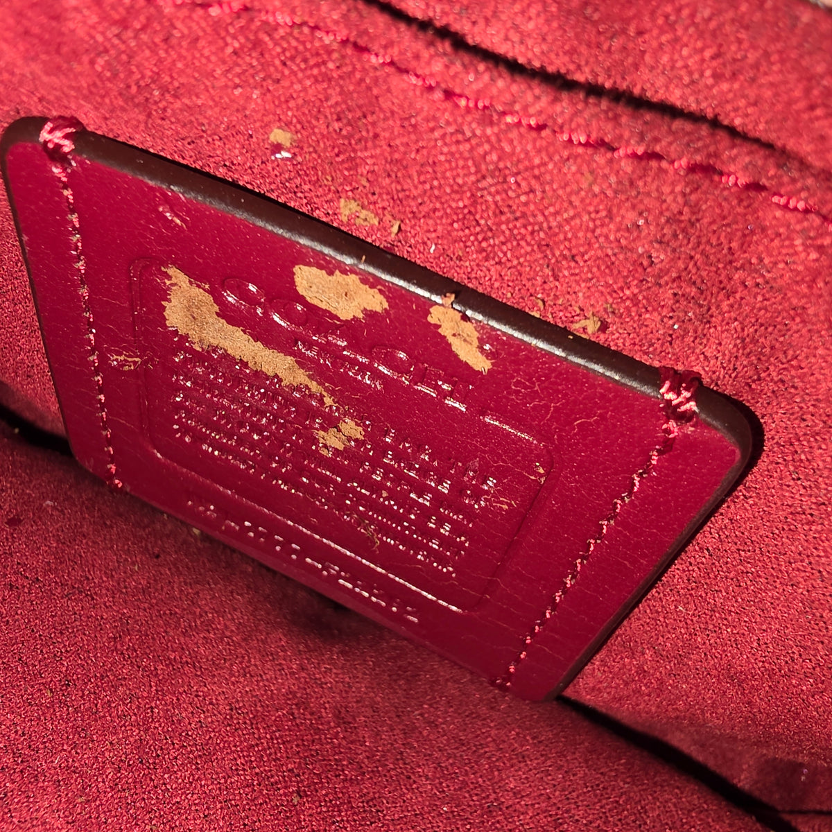 Coach 2way Bag F22292 Rank (B) Pink Tag Damage