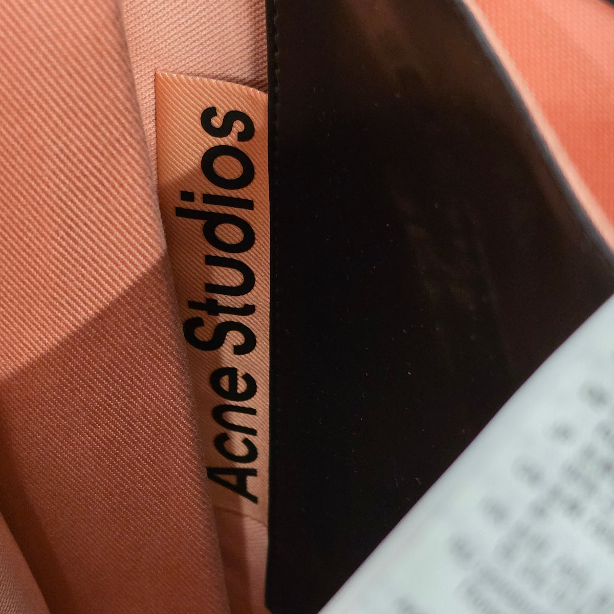 Acne Studio Tote Bag Rank (B) Black C10162-Logo SHOPPER NS