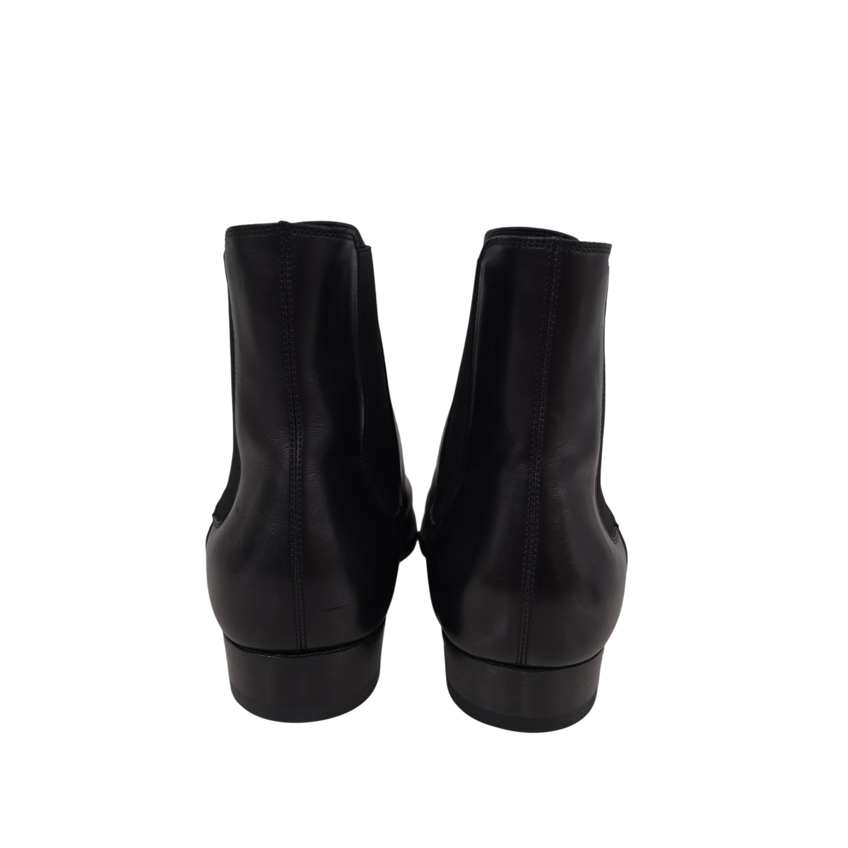 Saint Laurent Paris Side Gore Boots 44 Mens Black Rank (B) Scratch DI592438