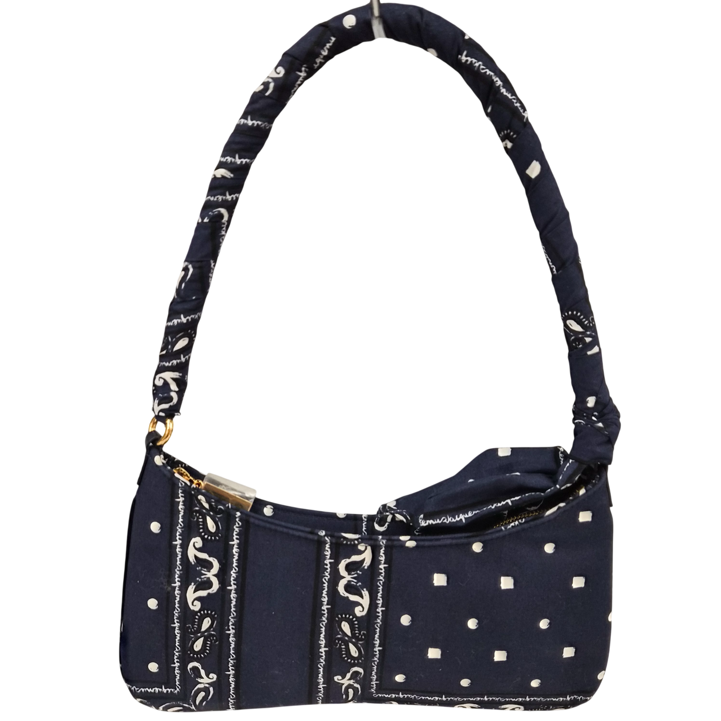 JACQUEMUS Shoulder Bag Navy Rank(B) Stain