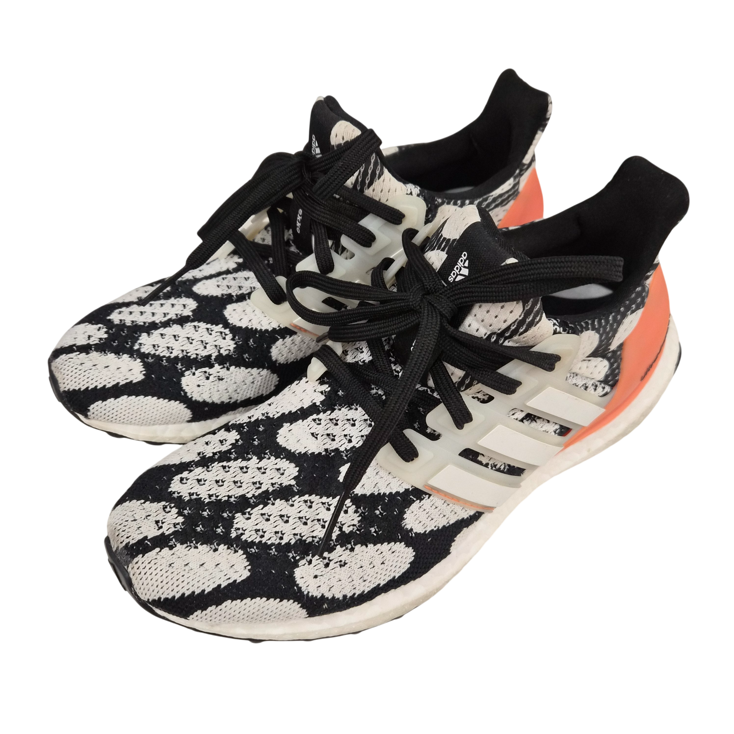 adidas Sneaker SIZE 6 1/2 GZ2564 Lady's White/Black Rank(B) Stain