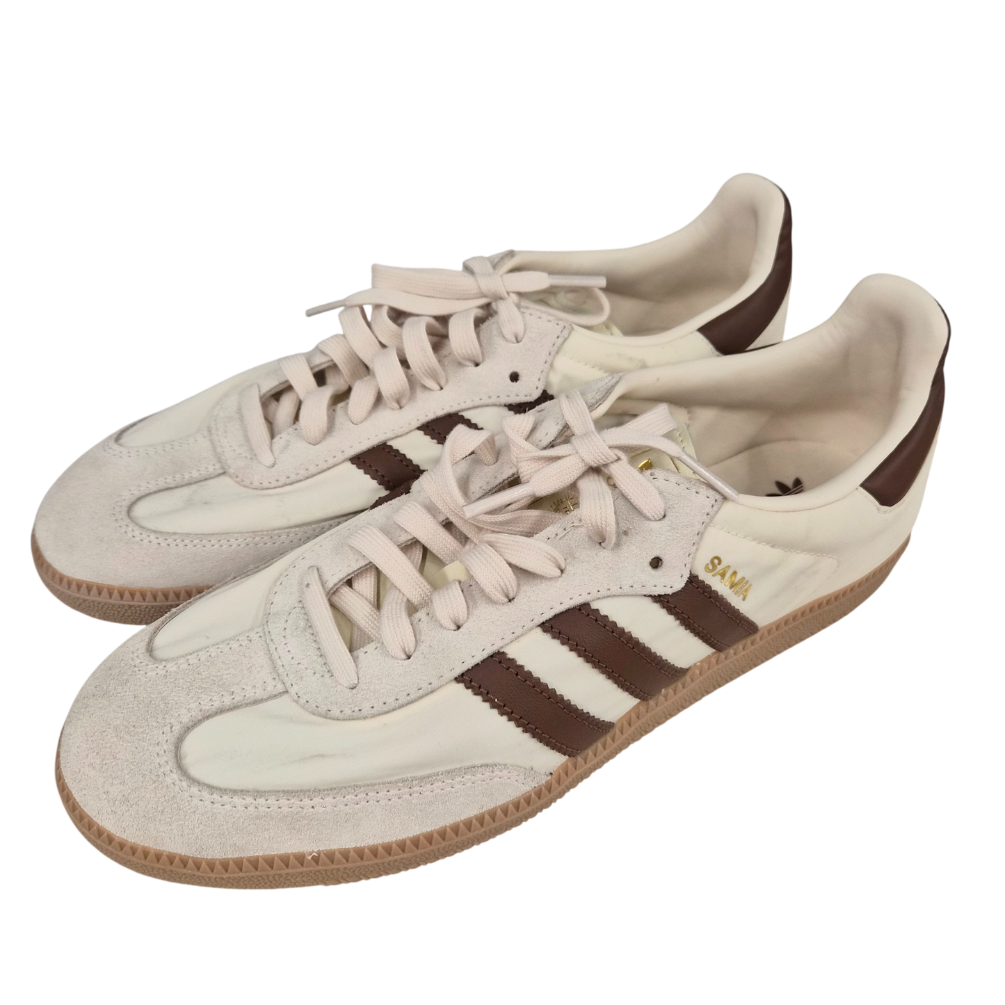 adidas Sneaker SIZE 44.5 ID1447 Ivory And Brown Rank(A)