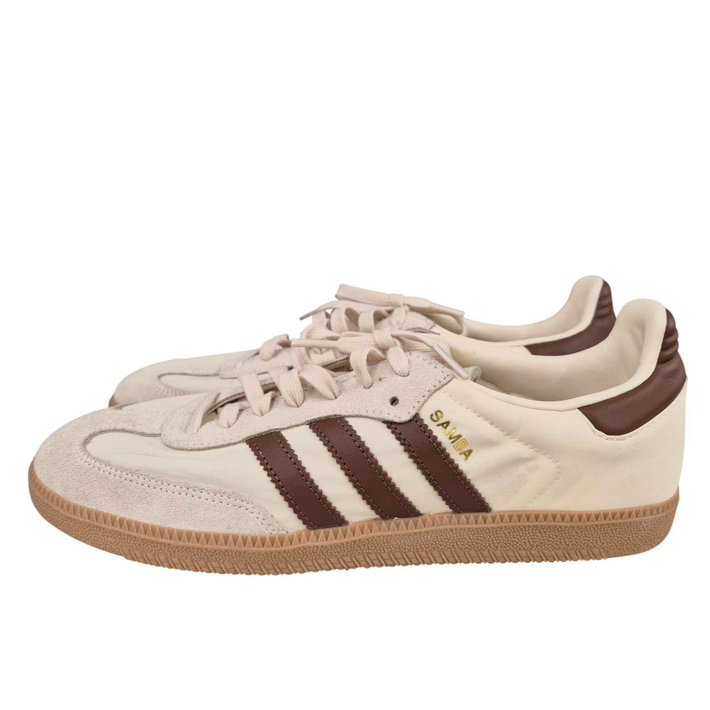 adidas Sneaker SIZE 44.5 ID1447 Ivory And Brown Rank(A)