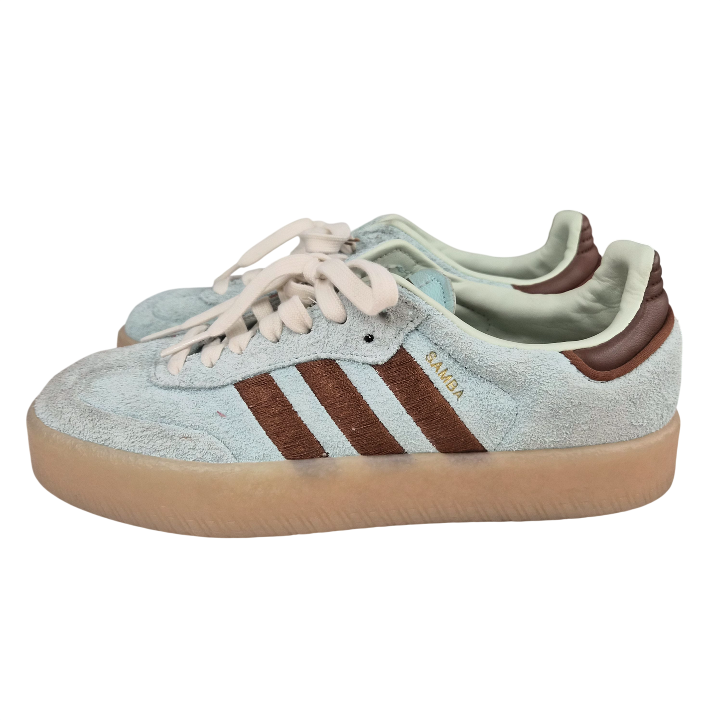 adidas Sneaker SIZE 38 JH8835 Mens Blue And Brown (Unused Item)
