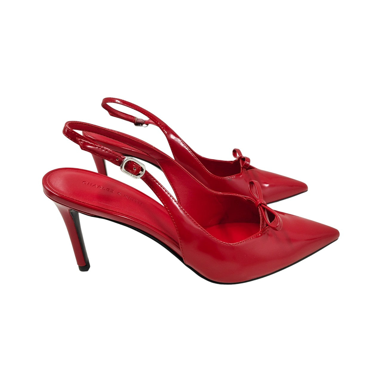 CHARLES & KEITH Pumps Size 40 Lady's Red 60361536 Rank B