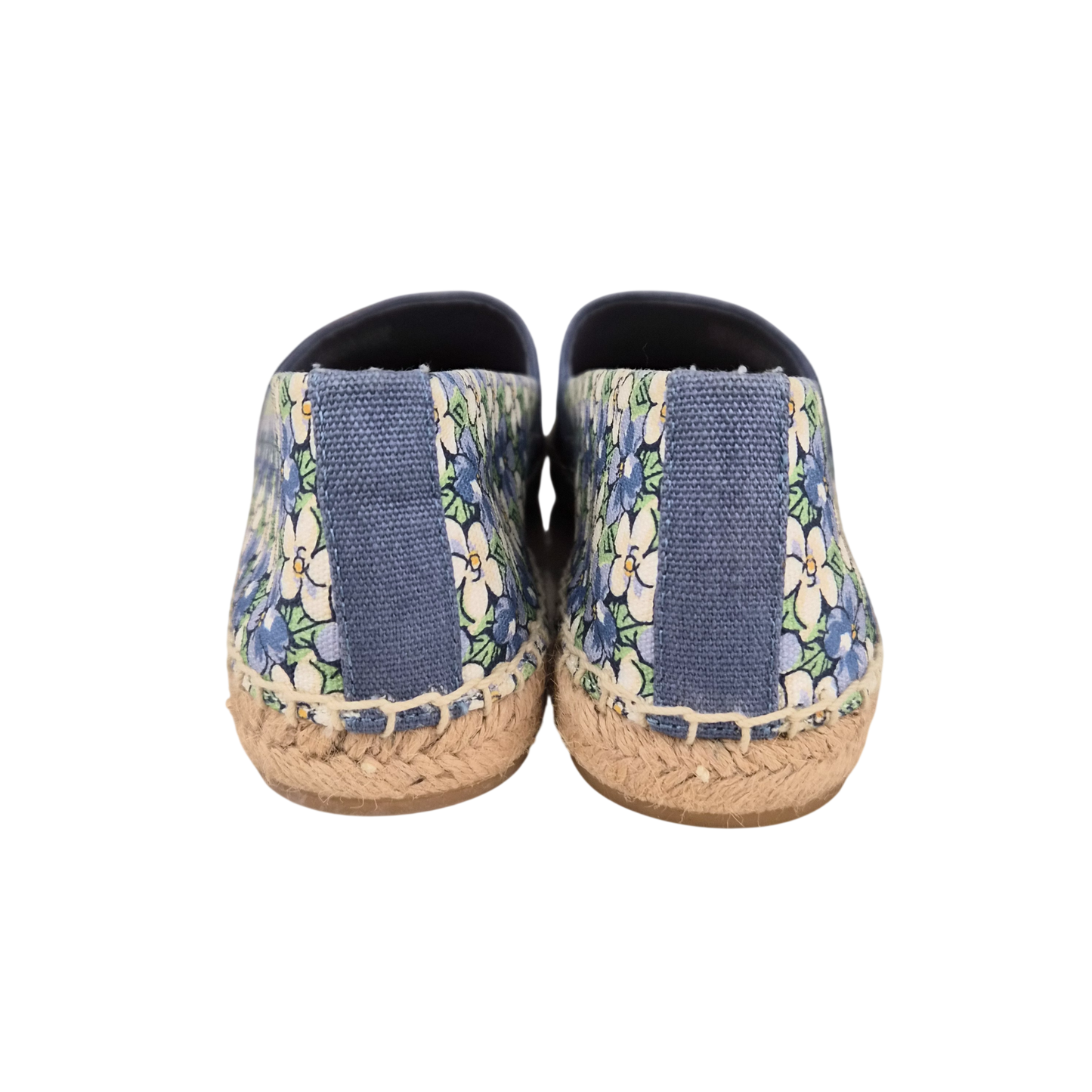 TORY BURCH Flat Shoes SIZE 8 us 57785 Lady's Blue Rank(B)