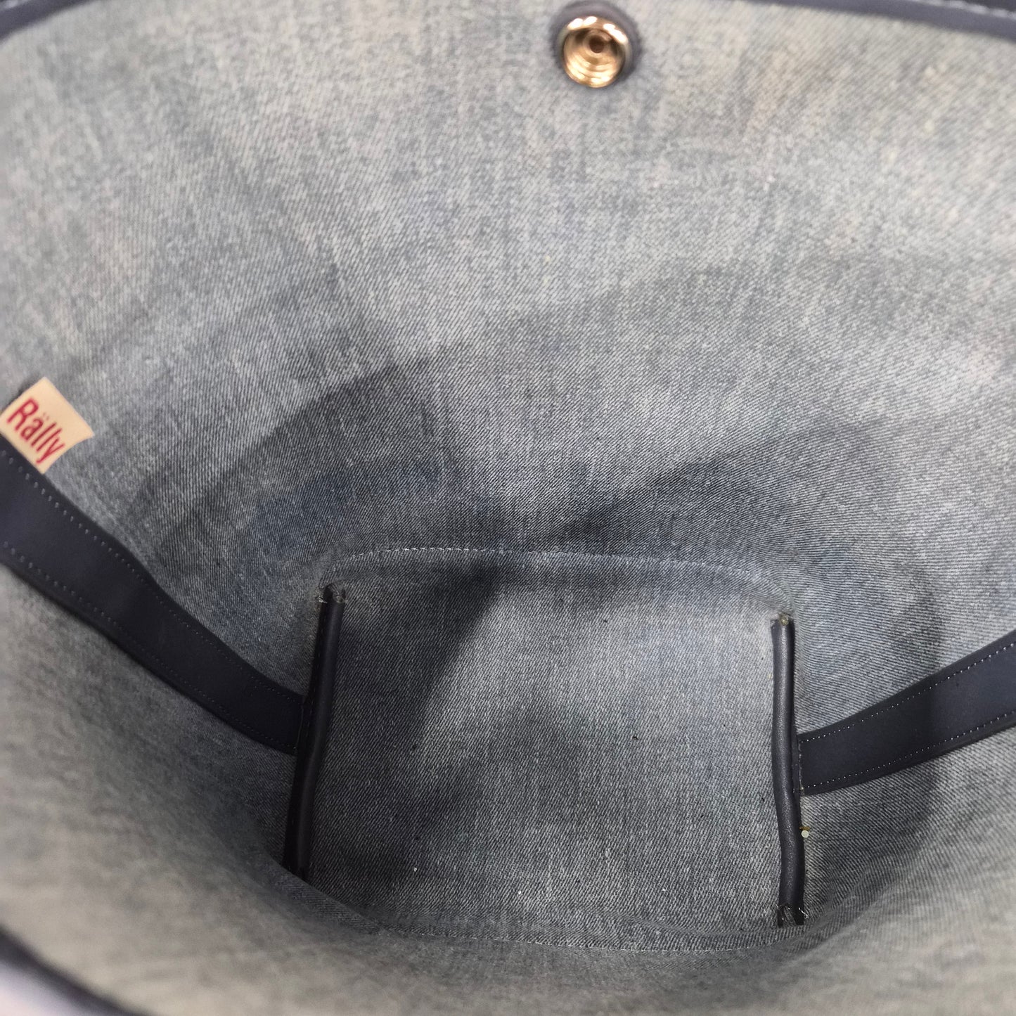 RALLY Tote Bag Blue Rank(B)