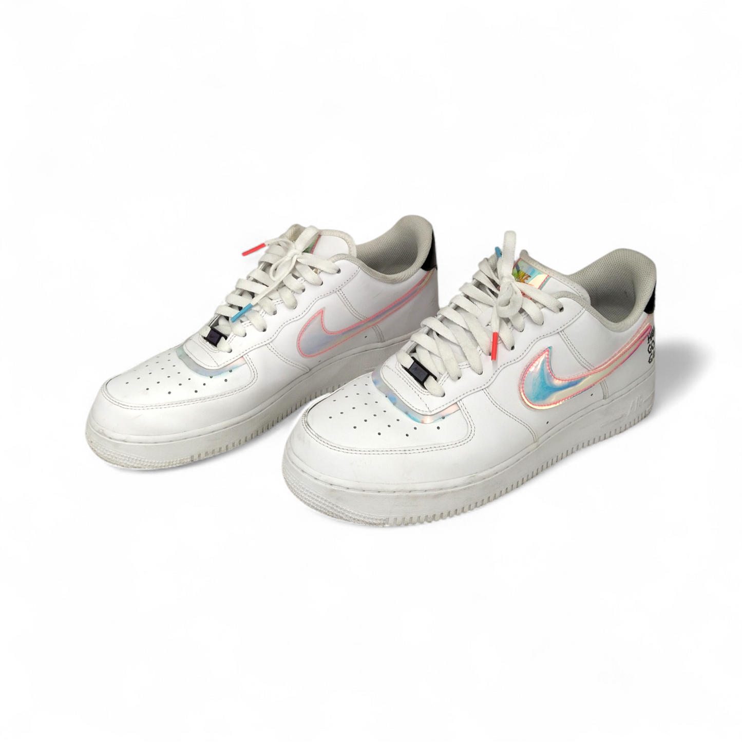 NIKE Sneaker 46 AIR FORCE1 DC710-191 Mens White Stain Rank(B)