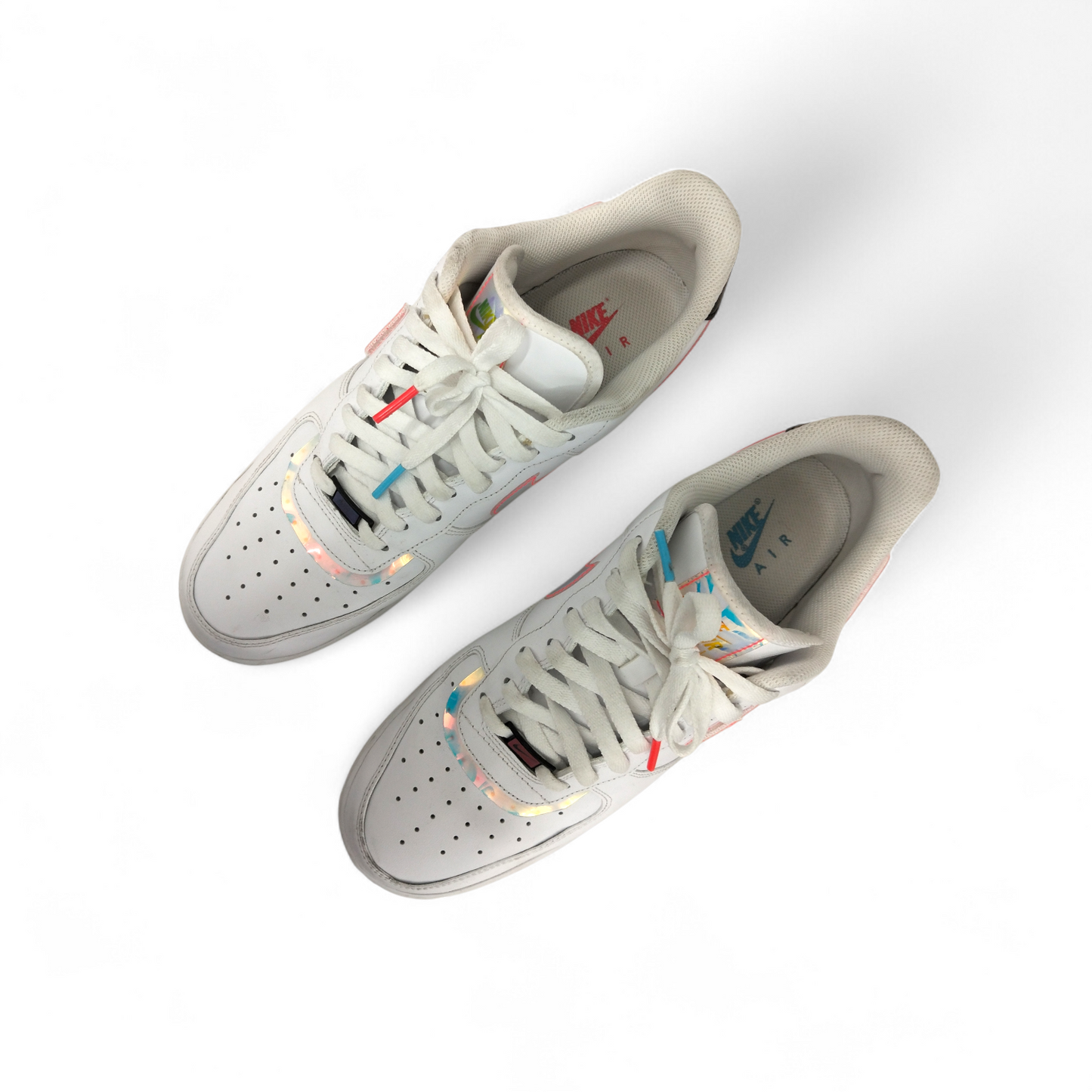 NIKE Sneaker 46 AIR FORCE1 DC710-191 Mens White Stain Rank(B)