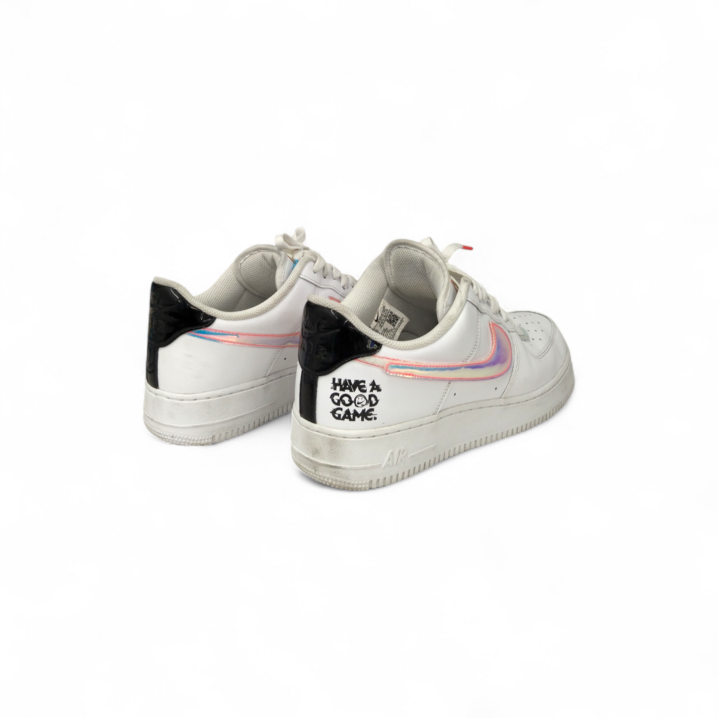 NIKE Sneaker 46 AIR FORCE1 DC710-191 Mens White Stain Rank(B)