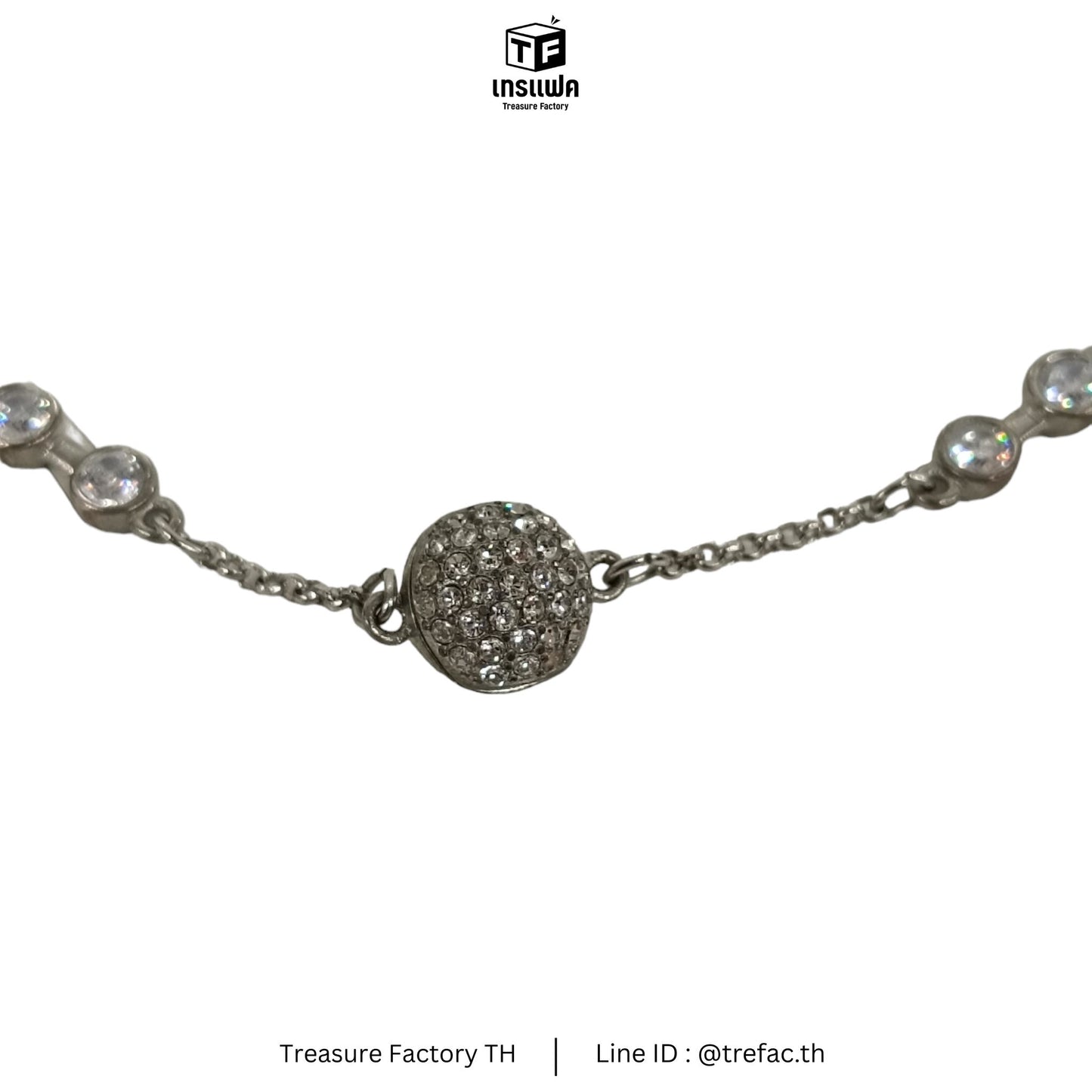 SWAROVSKI Bracelet Ball/Linestone *Can Not Open*