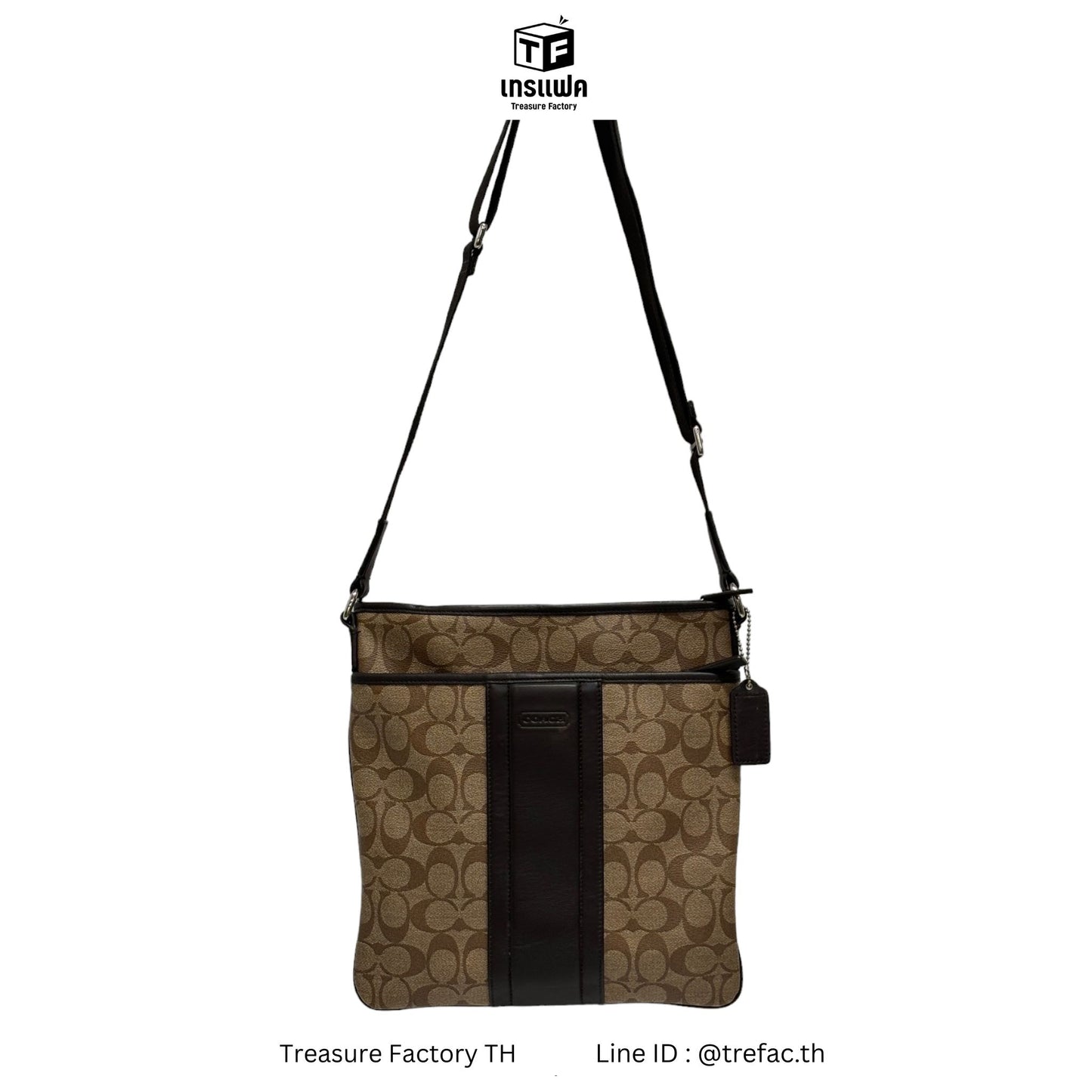 COACH Shoulder Bag Brown F71131