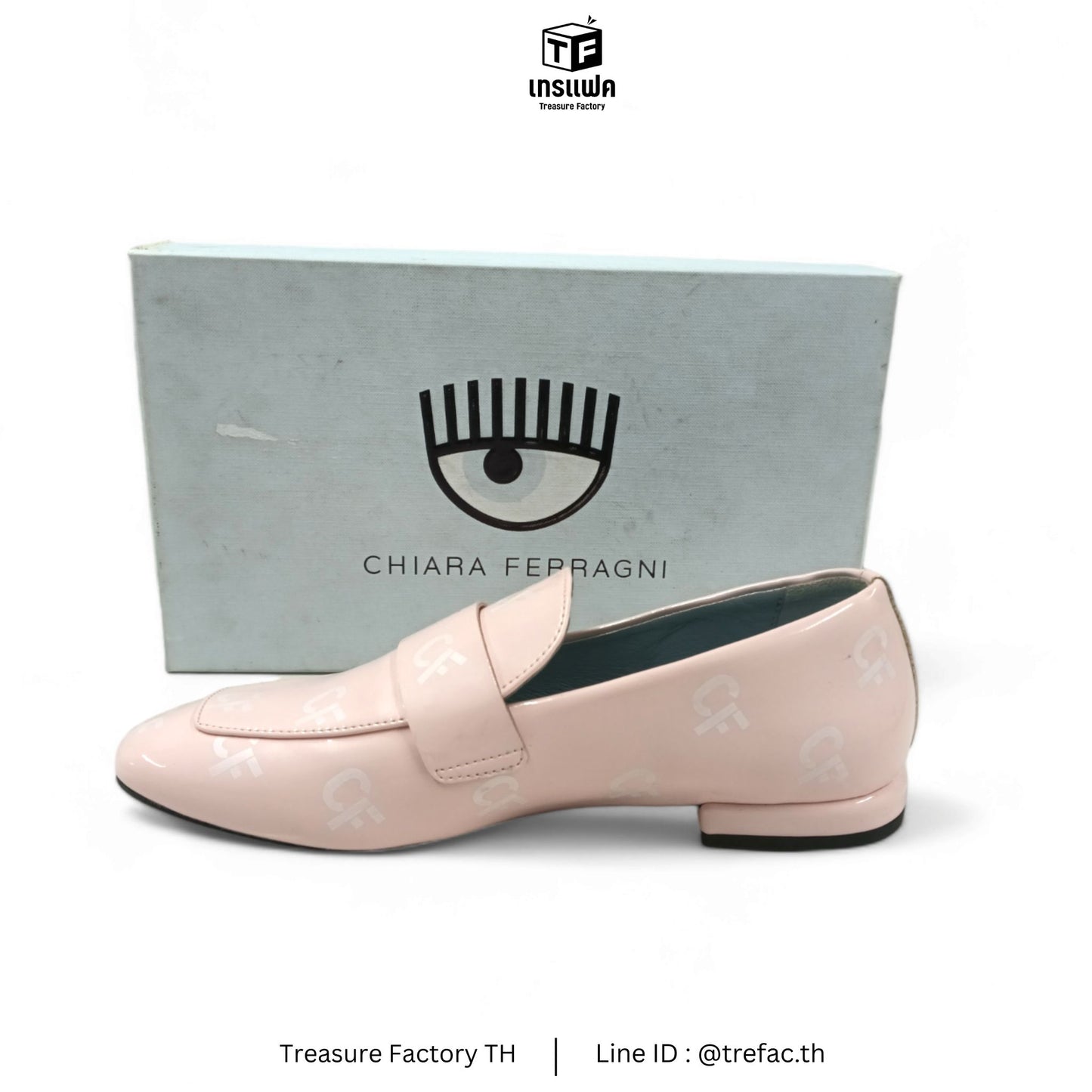CHIARA FERRAGNI Sandal Size 36 Lady's Pink Stain Rank B
