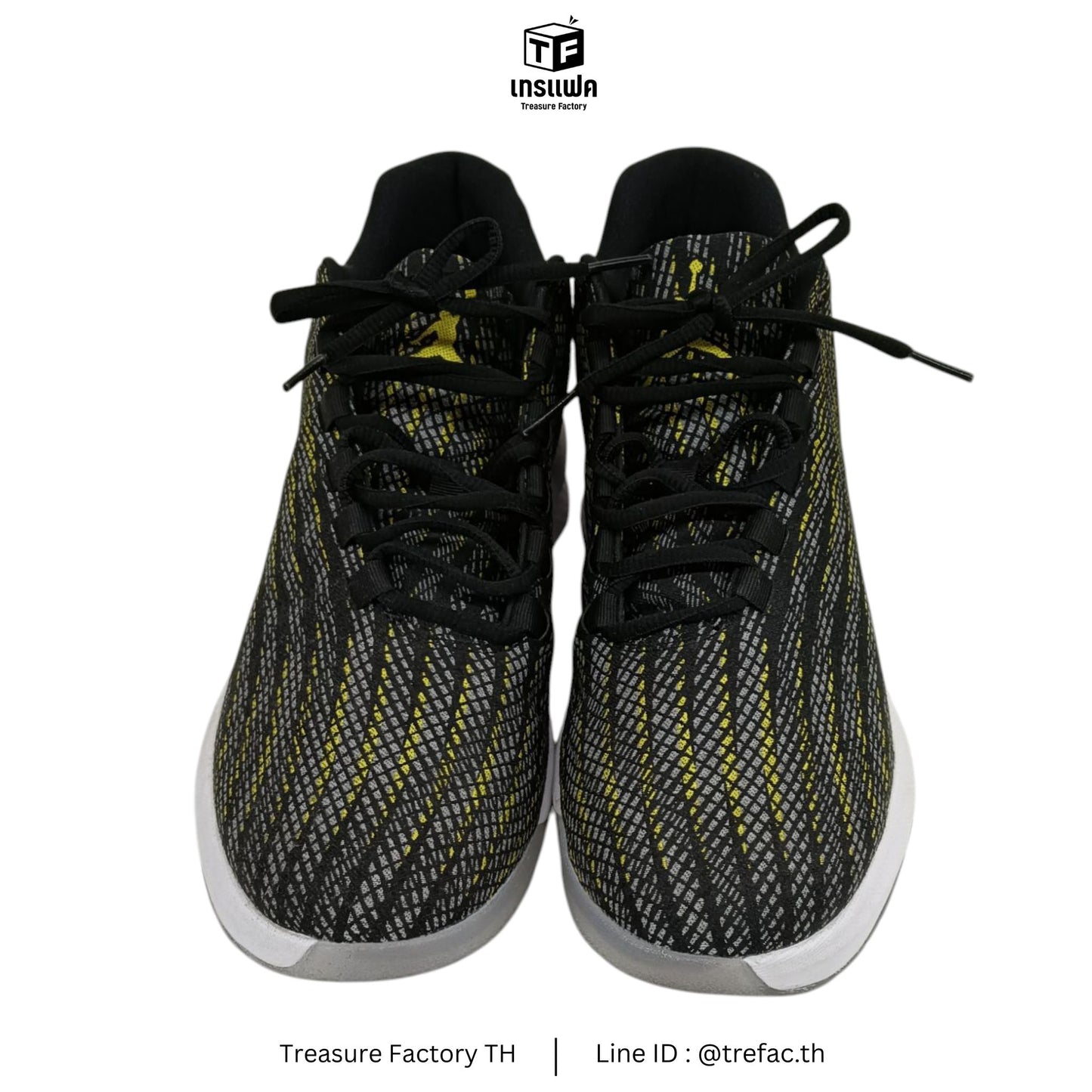 NIKE Sneaker Size 44 881444-014 Mens Black/Yellow