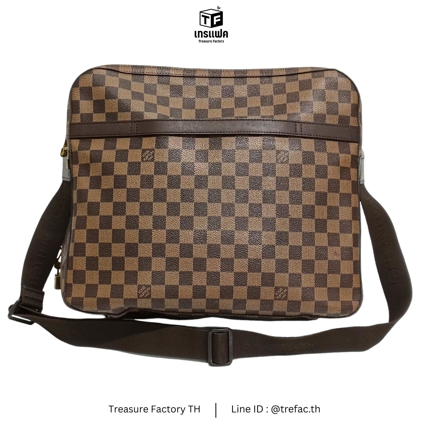 LOUIS VUITTON Dorsoduro Shoulder Bag DAMIER Brown N45251