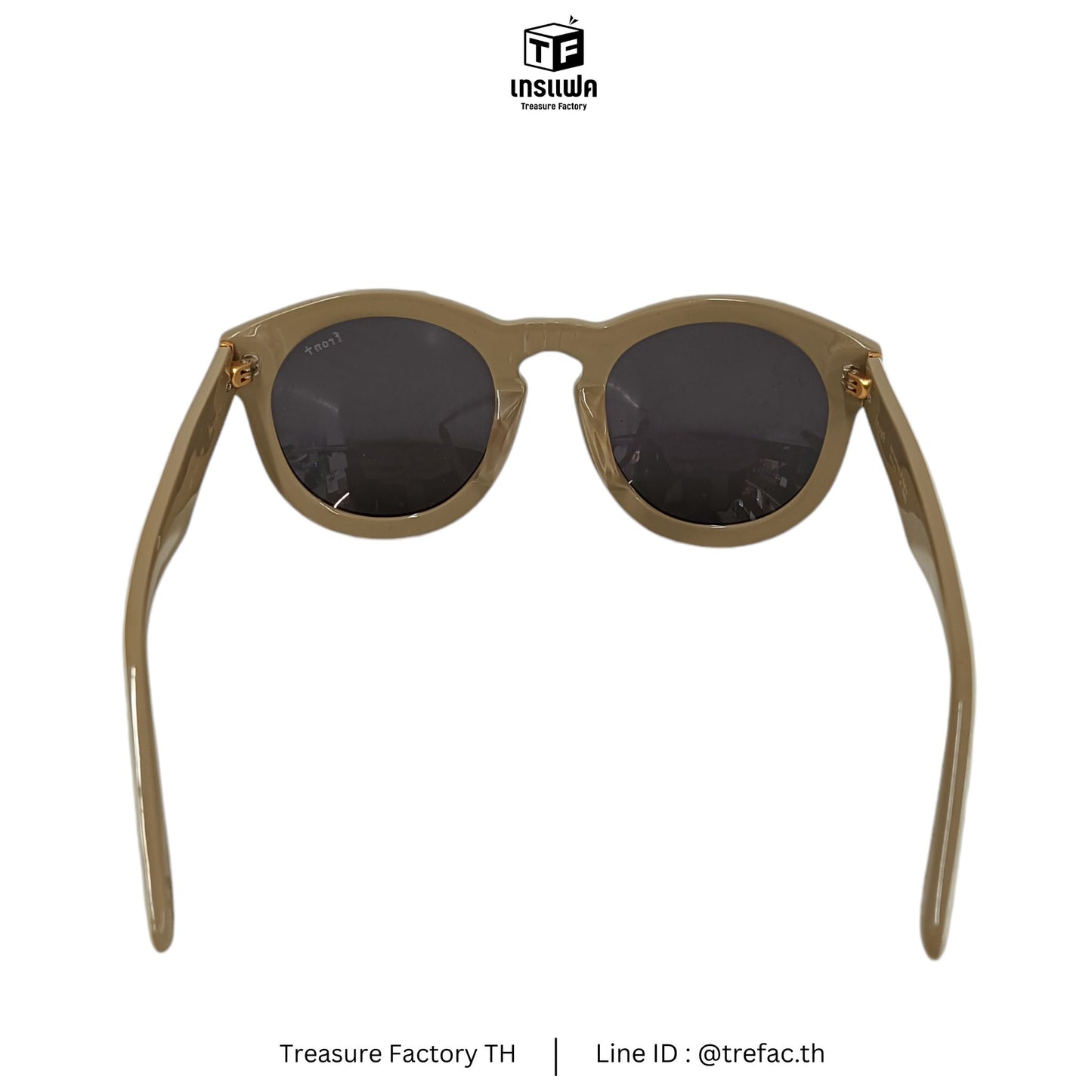 FRONT Sunglasses C02 Beige/Brown