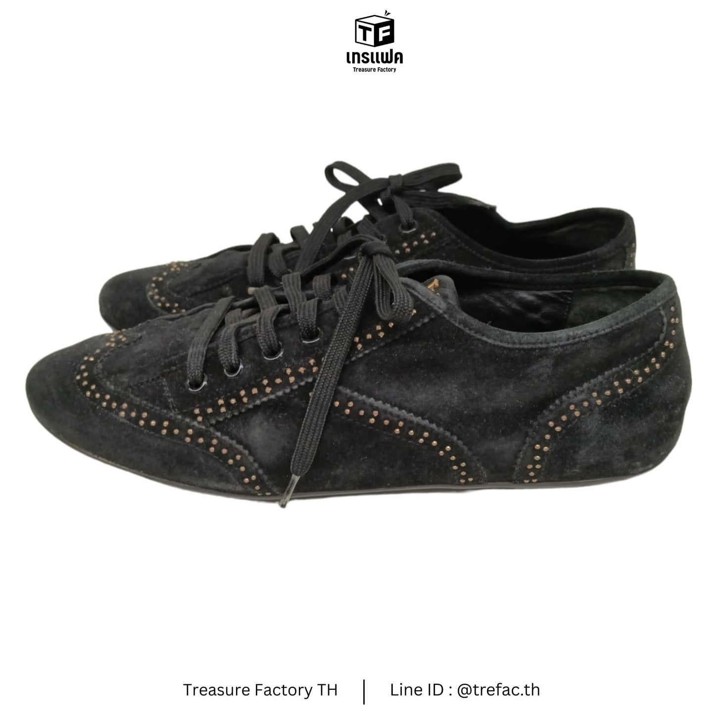 LOUIS VUITTON Shoes 39 1/2 Lady's Black GO 0122 (Rank B)