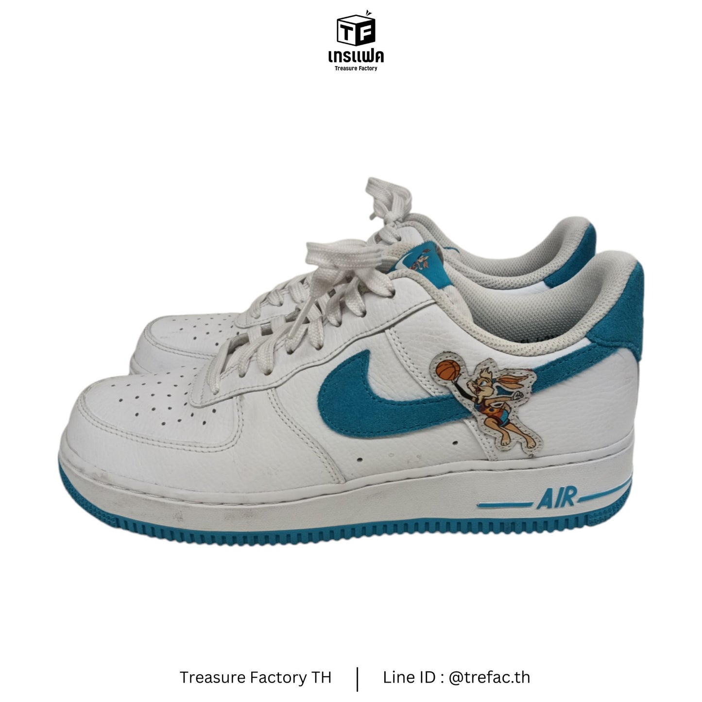 NIKE Sneaker 26.5cm DJ7998-100 Lady's White and Blue (Rank A)