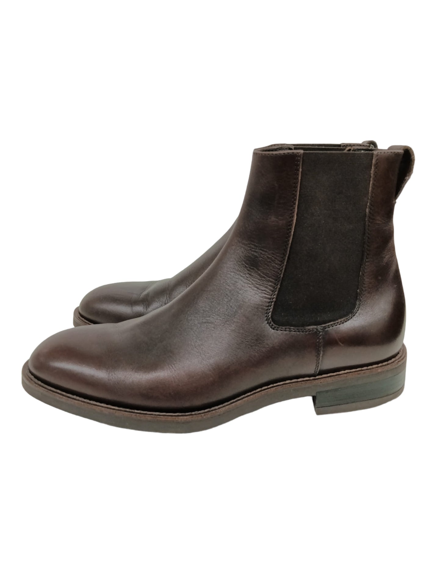 Paul Smith Side Gore Boots 40 Mens Drak Brown (Rank B)