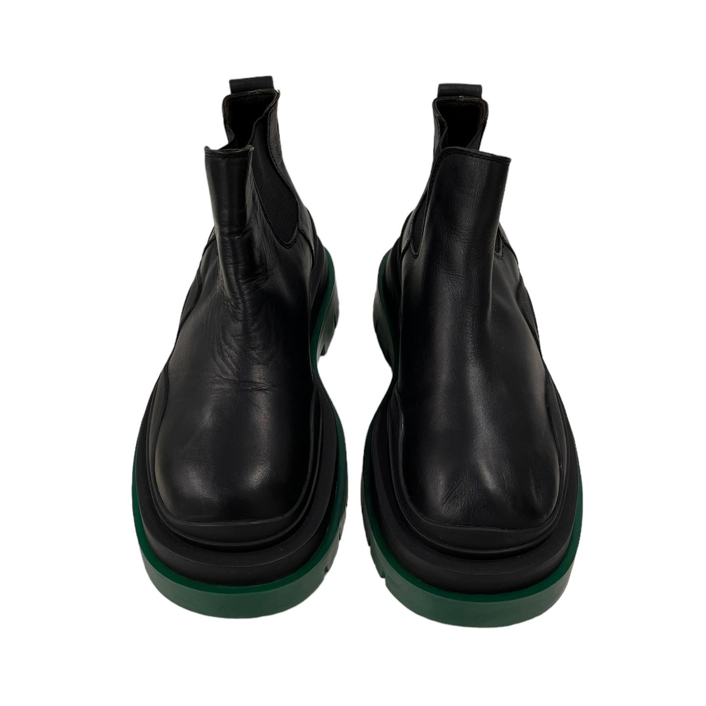 BOTTEGA VENETA Boots 35 ฺBlack/Green Rank B