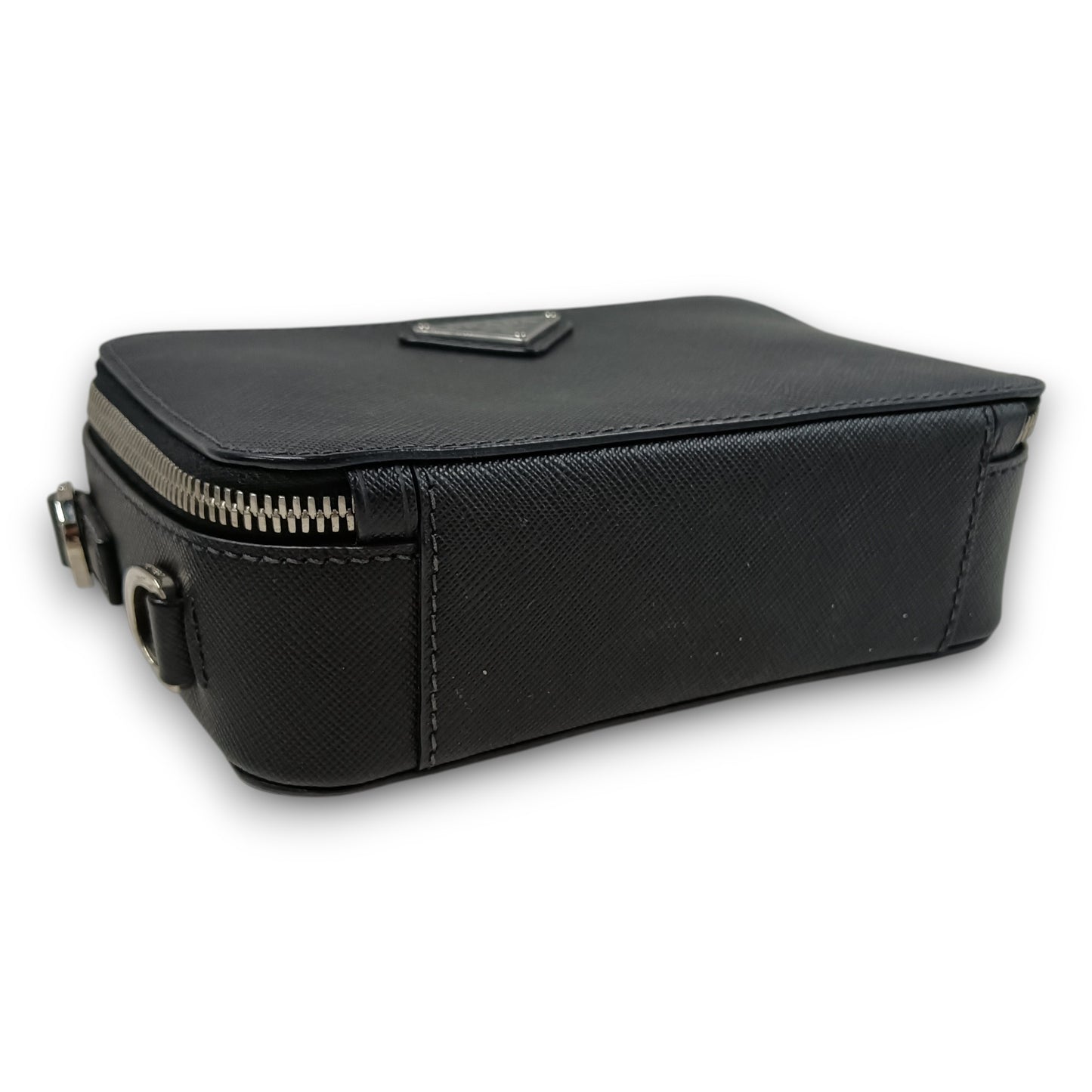 PRADA Shoulder Bag 2VH070 Rank (B) Black 56/9 Saffiano Travel