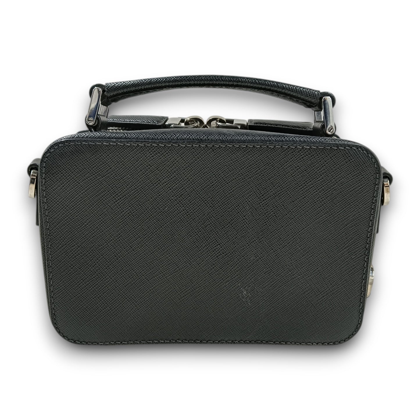 PRADA Shoulder Bag 2VH070 Rank (B) Black 56/9 Saffiano Travel