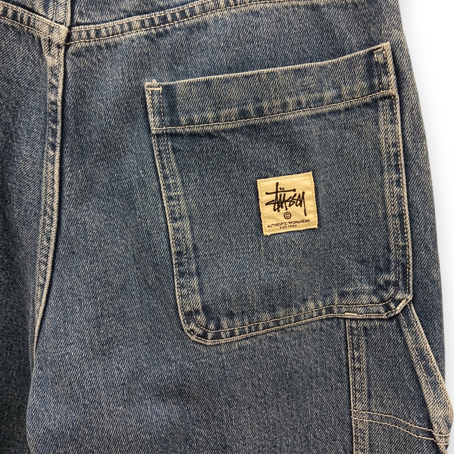 Stussy Denim Pants Size 30 Mens Blue 116482
