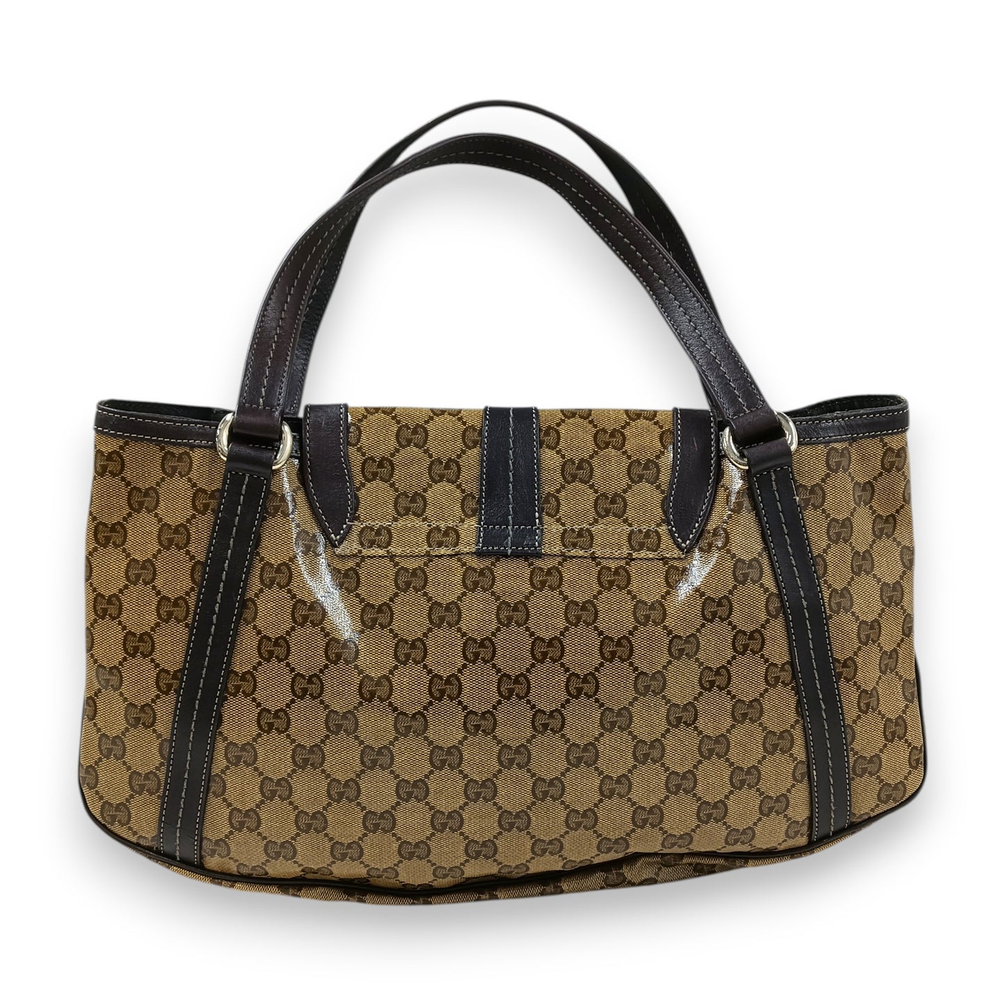 GUCCI Tote Bag 181476 Rank (B) Brown