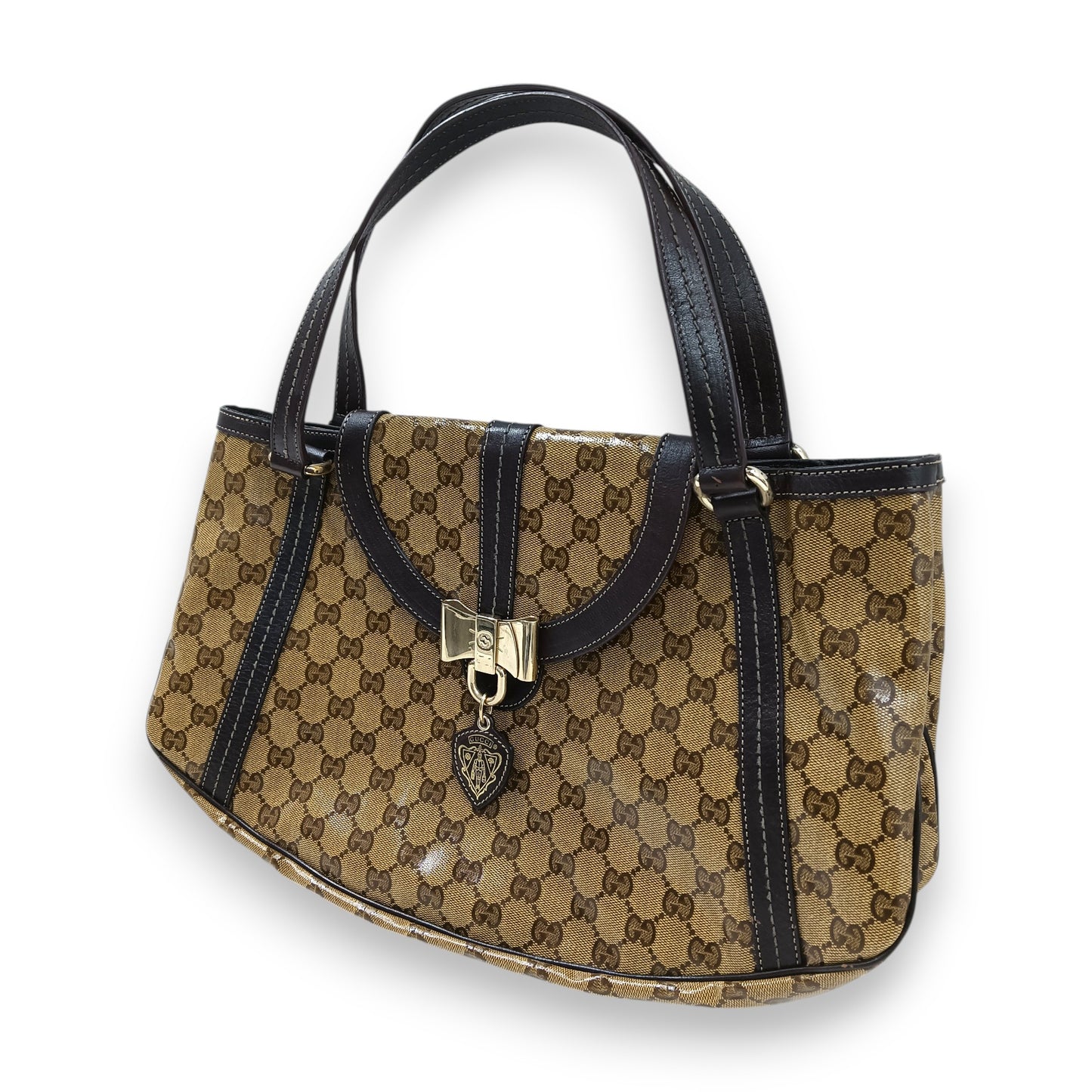 GUCCI Tote Bag 181476 Rank (B) Brown