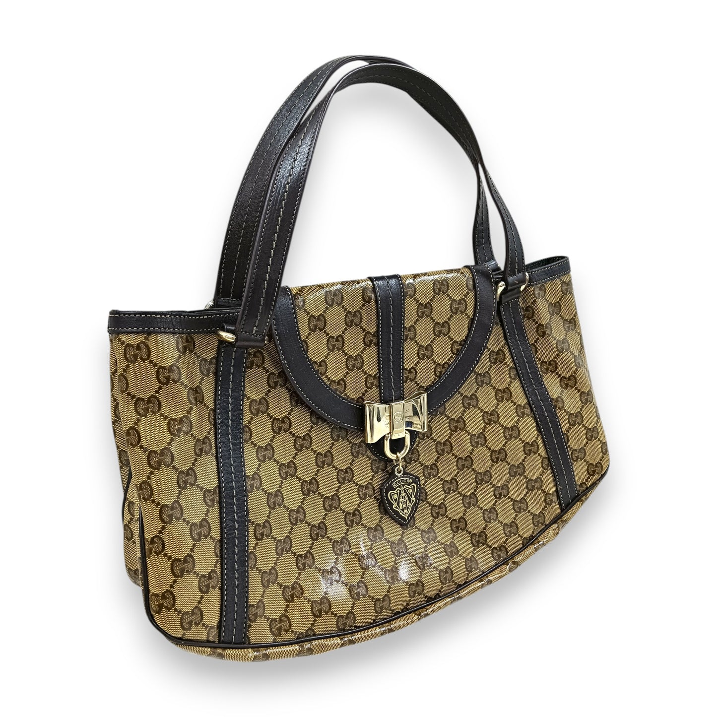 GUCCI Tote Bag 181476 Rank (B) Brown