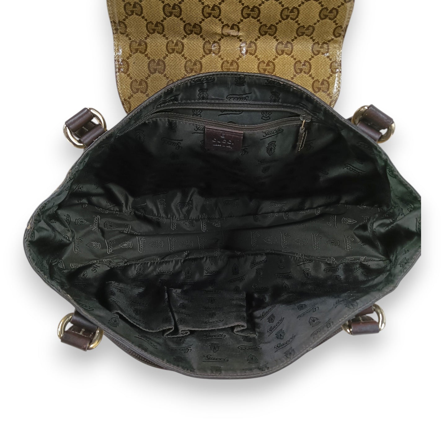 GUCCI Tote Bag 181476 Rank (B) Brown