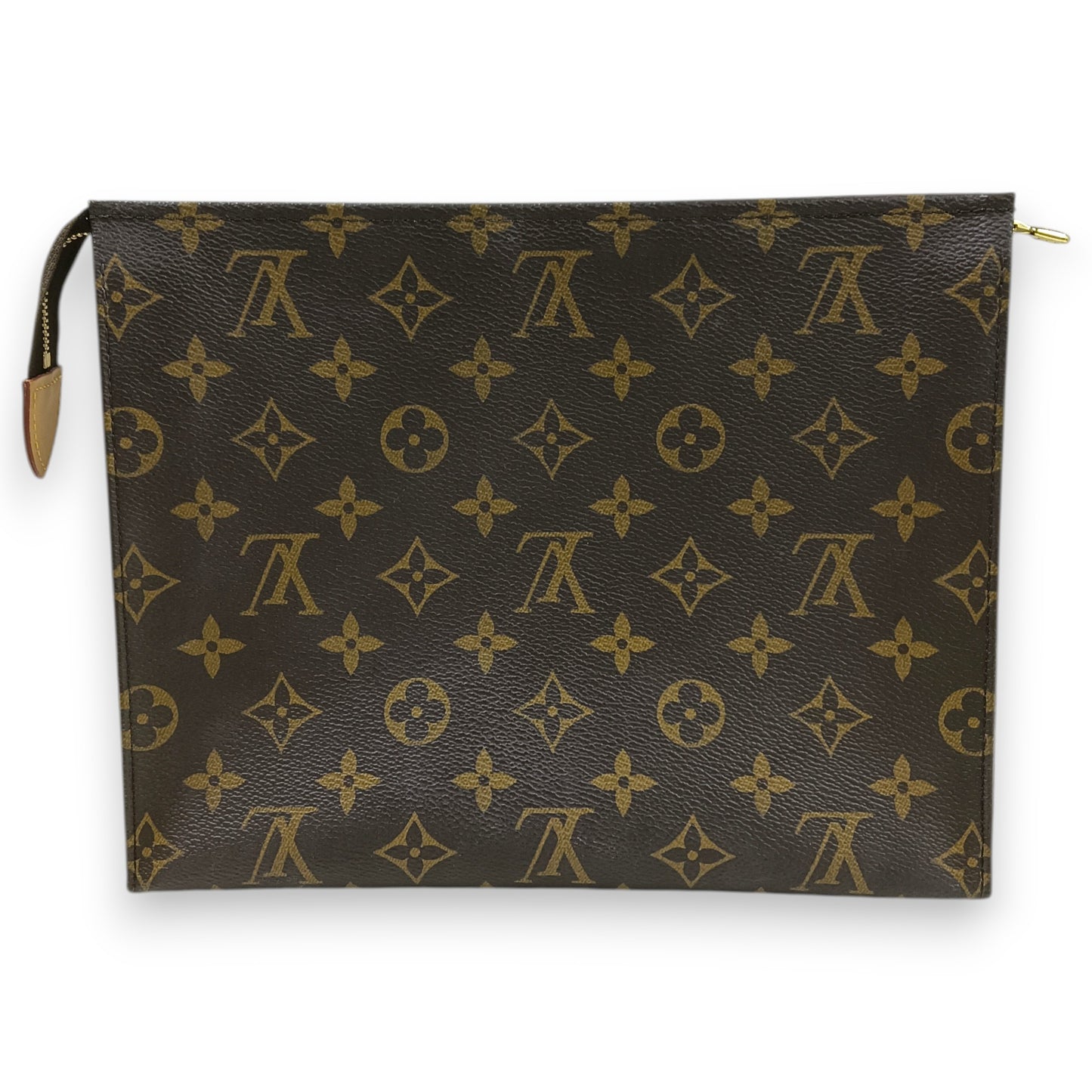 LOUIS VUITTON Pouch M28264 Rank (AB) Brown Stain SA3290 TOILETRY 26
