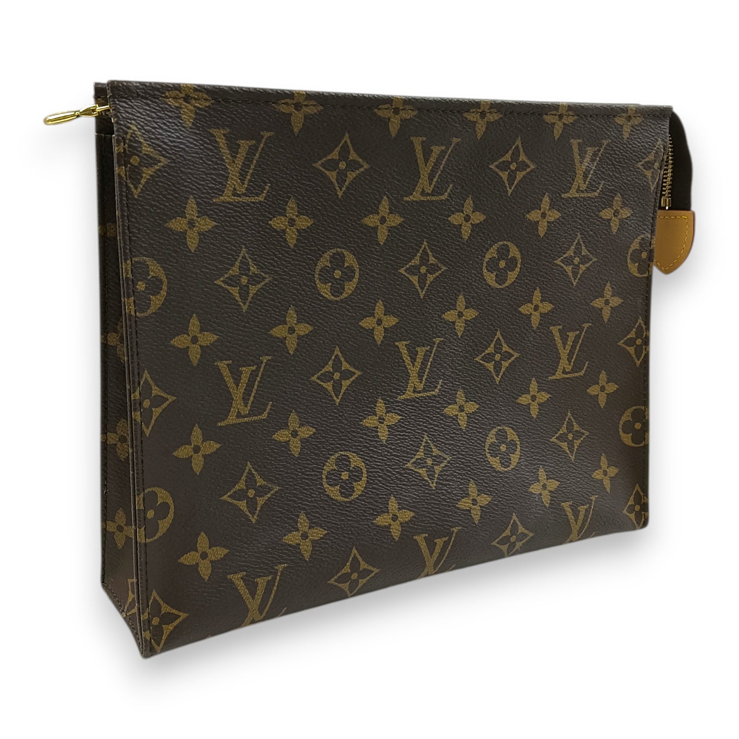 LOUIS VUITTON Pouch M28264 Rank (AB) Brown Stain SA3290 TOILETRY 26