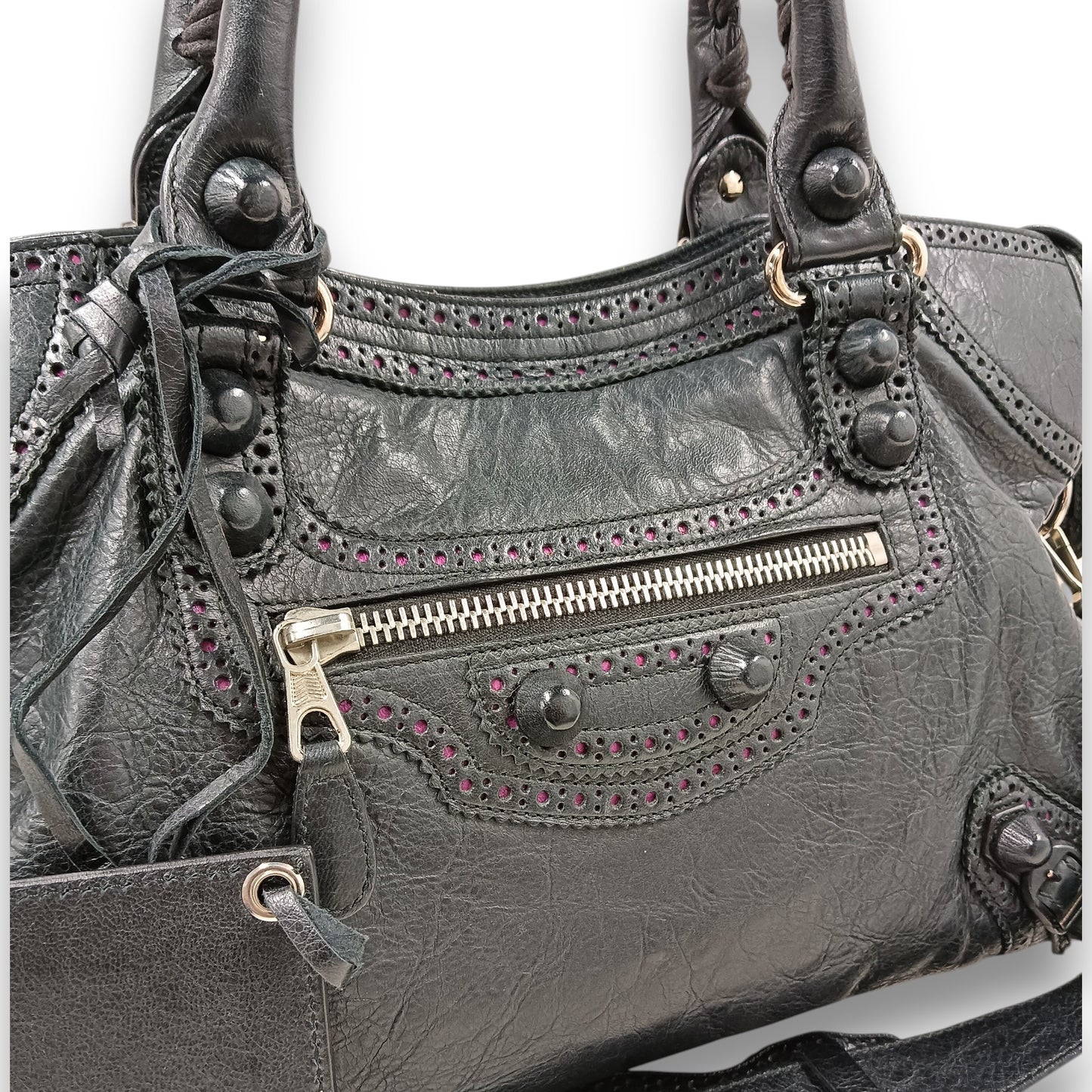 BALENCIAGA 2WAY Bag 258044.1073 Rank (B) Black