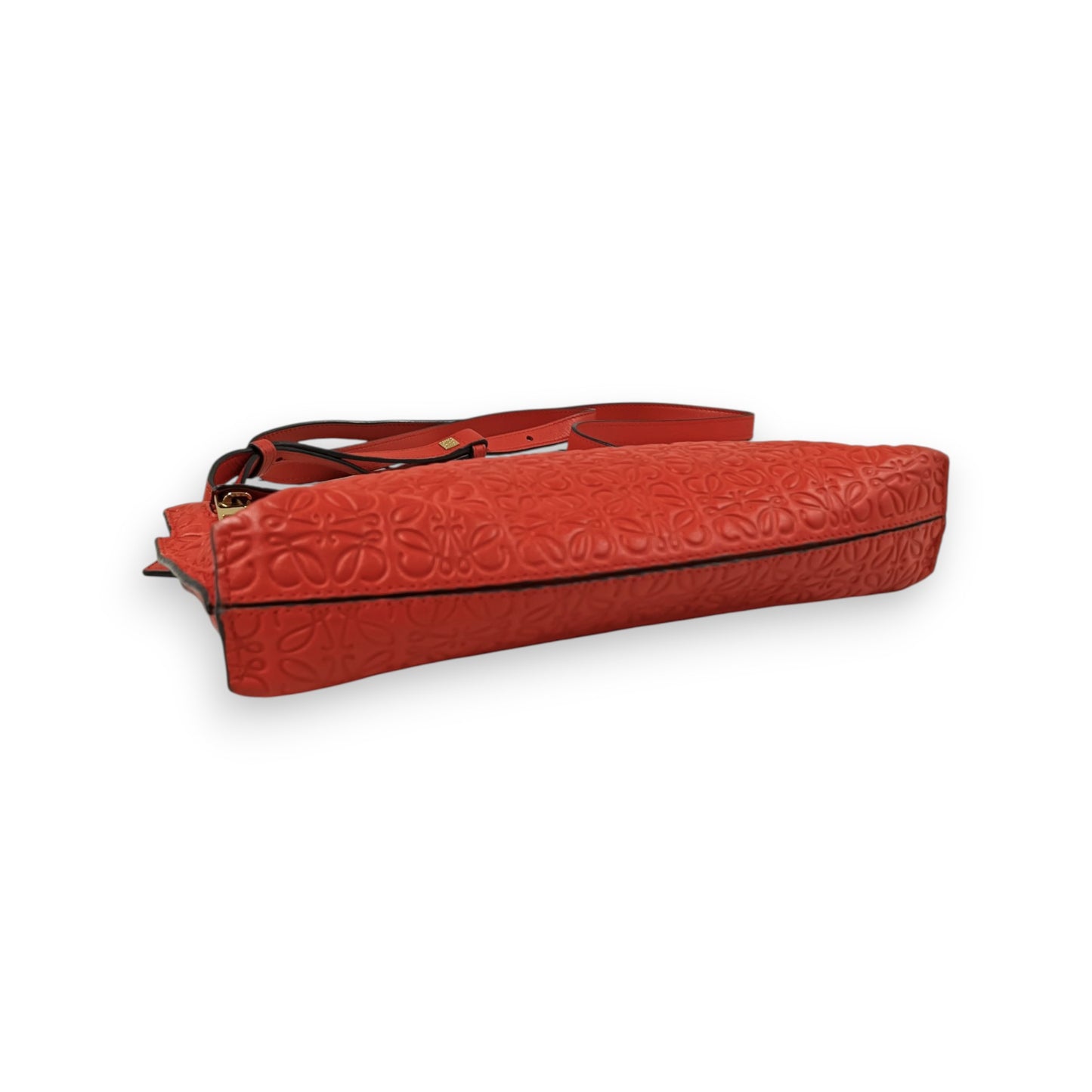 LOEWE Shoulder Bag 061604 Rank (B) Red Repeat Anagram T